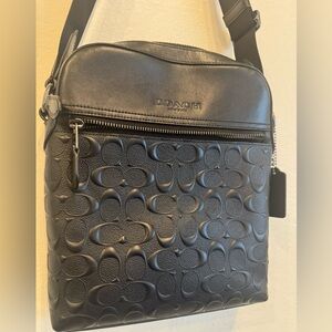 Coach crossbody leather bag